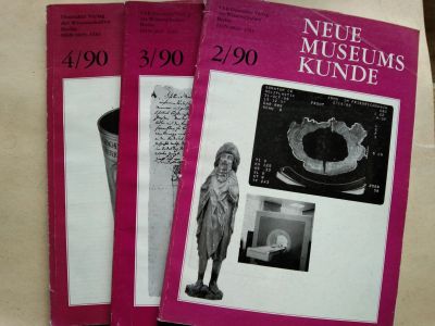 Лот: 18391144. Фото: 1. Журнал "Neue Museumskunde" (Германия... Другое (журналы, газеты, каталоги)