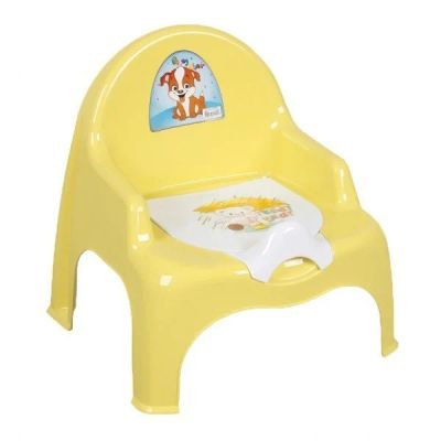 Лот: 11918232. Фото: 1. DUNYA Детский горшок-кресло Желтый. Детская гигиена