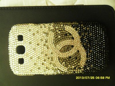 Лот: 3005021. Фото: 1. чехол из страз для Galaxi s3... Чехлы, бамперы