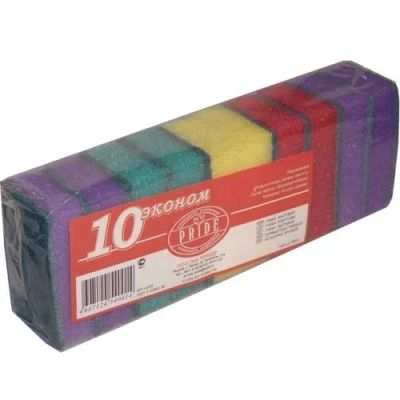 Лот: 14929636. Фото: 1. Губка для посуды Эконом-10 ПР... Инвентарь для уборки