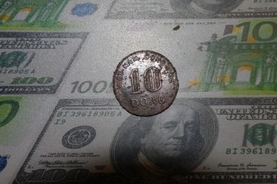Лот: 4756450. Фото: 1. с рубля :) Вьетнам 10 донг 1970... Азия