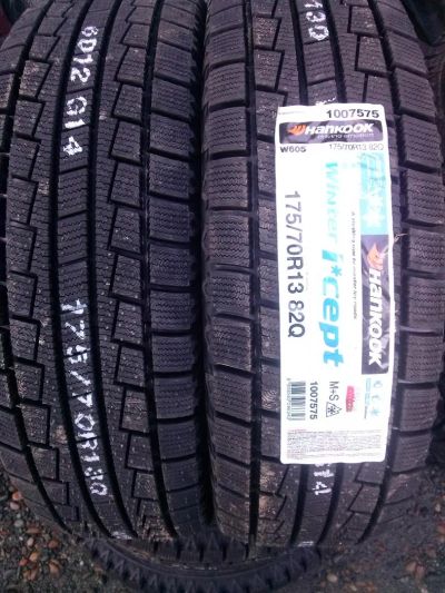 Лот: 4493291. Фото: 1. 175 70r13 Hankook W-605 Корея... Шины