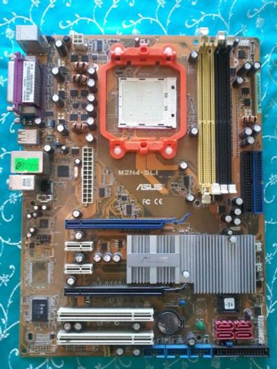 Лот: 10996937. Фото: 1. Mainboard Asus M2N4-SLI. Материнские платы