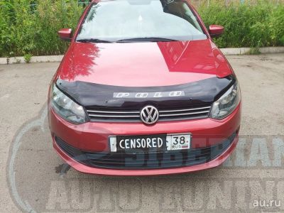 Лот: 9549786. Фото: 1. Дефлектор капота черный (спойлер... Детали тюнинга