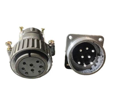 Лот: 24562838. Фото: 1. Авиационный разъем P32K2Q 8pin. Разъёмы