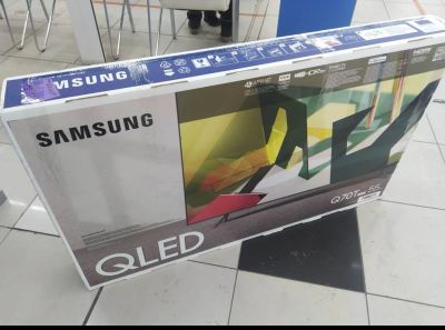 Лот: 16844302. Фото: 1. Новый qled 4K Samsung QE55Q70tauxru... Телевизоры
