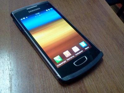 Лот: 4332672. Фото: 1. сотовый samsung 8600 (Wave 3). Смартфоны