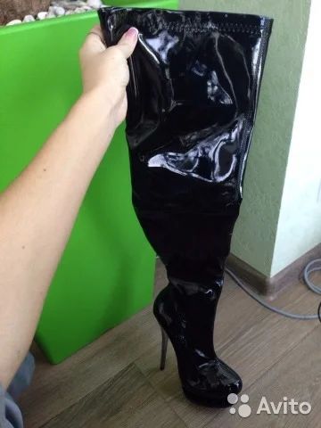 Лот: 7367091. Фото: 1. Сапоги на платформе для Pole Dance. Сапоги