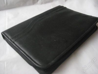 Лот: 173805. Фото: 1. Папка канцелярская, кожаная, на... Другое (дети растут)