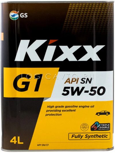 Лот: 12567460. Фото: 1. Kixx G1, 5W-50, 4L. Масла, жидкости