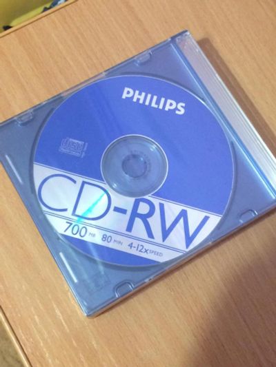 Лот: 8544316. Фото: 1. Cd-rw диски 5 шт. CD, DVD, BluRay