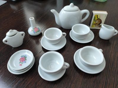 Лот: 15558771. Фото: 1. Набор посуды ( для кукол). Конструкторы