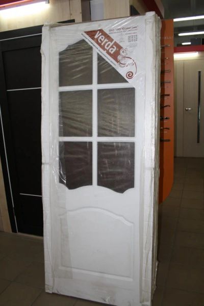 Лот: 5261746. Фото: 1. Дверь ПВХ Лидия ДО белая 800*2000... Двери межкомнатные