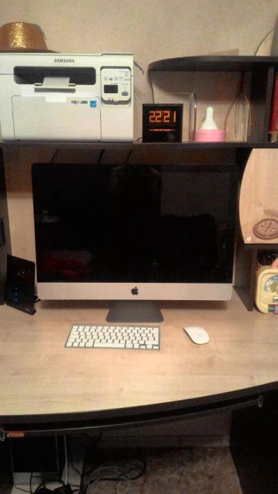 Лот: 5718157. Фото: 1. Apple iMac A1312 27" (MC511RS... Моноблоки