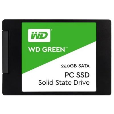 Лот: 9522284. Фото: 1. SSD диск 240gb WD Green [WDS240G2G0A... SSD-накопители