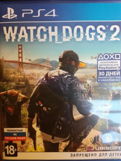 Лот: 9799893. Фото: 1. Watch dogs 2 (ps4) продам или... Игры для консолей