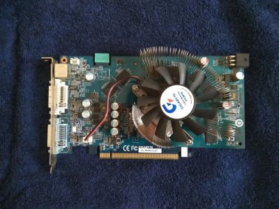 Лот: 10983104. Фото: 1. Видеокарта GigaByte GeForce 9600GT... Видеокарты