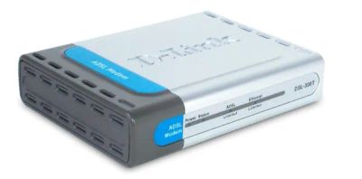 Лот: 20293991. Фото: 1. Модем DSL-300T/RU Б.У (без комплекта... Беспроводные модемы