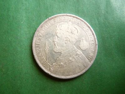 Лот: 25318680. Фото: 1. 2 кроны 1897 г. Швеция Оскар II... Европа