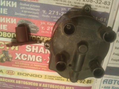 Лот: 4484943. Фото: 1. Крышка трамблера + бегунок Toyota... Электрооборудование
