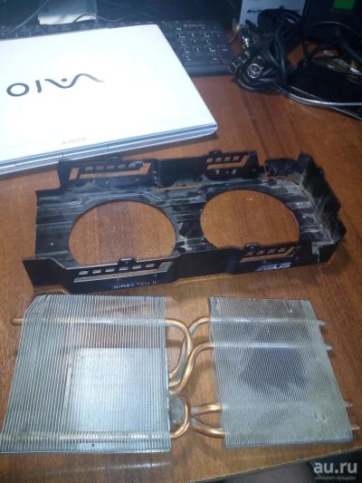 Лот: 9476143. Фото: 1. Радиатор от какой то ASUS 7970... Системы охлаждения