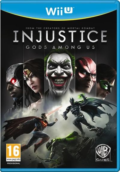 Лот: 3558021. Фото: 1. injustice gods among us для Wii... Игры для консолей