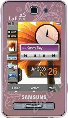 Лот: 435512. Фото: 1. Samsung SGH-F480 CORAL PINK. Кнопочные мобильные телефоны