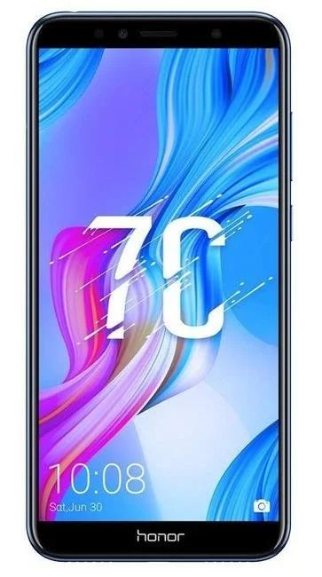 Лот: 14930392. Фото: 1. 5.7" Смартфон Honor 7C 32 ГБ синий... Смартфоны