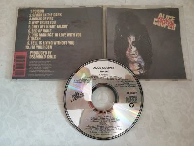 Лот: 25090376. Фото: 1. Alice Cooper - Trash / 1989... Аудиозаписи