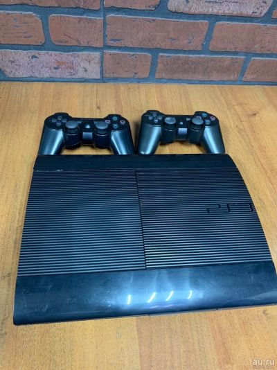 Лот: 16309905. Фото: 1. Sony PS3 + 2 джойстика + GTA V. Игровые приставки, консоли