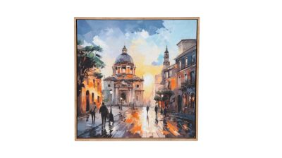 Лот: 25008232. Фото: 1. Картина Закат. Произведения
