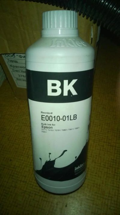 Лот: 8772912. Фото: 1. Чернила InkTec для Epson, Black... Картриджи, расходные материалы