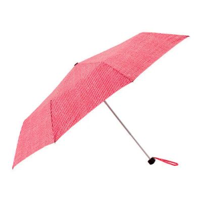 Лот: 11247699. Фото: 1. Зонт, складной красный/белый... Зонты