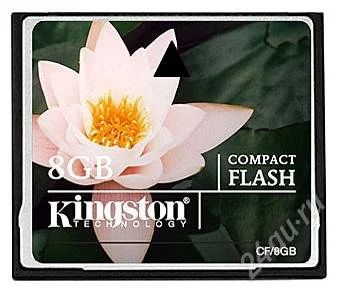 Лот: 1157520. Фото: 1. Kingston Compact Flash CF 8GB. Карты памяти