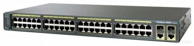 Лот: 1760633. Фото: 1. Cisco WS-C2960-48TC-L. Маршрутизаторы (роутеры)