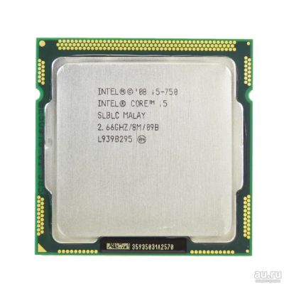 Лот: 15403427. Фото: 1. Процессор Intel Core i5 750 (четырёхъядерный... Процессоры