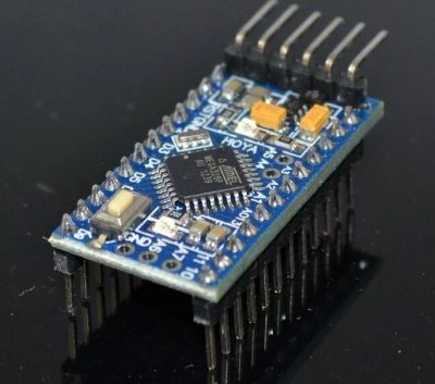 Лот: 10661535. Фото: 1. arduino pro mini ATMEGa328P 5V... Микросхемы