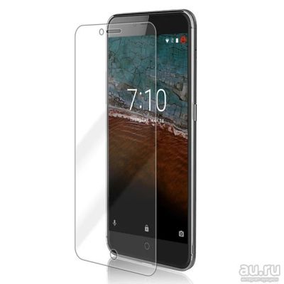 Лот: 12953344. Фото: 1. Защитное стекло ZTE Blade V7 Суперпрочное... Дисплеи, дисплейные модули, тачскрины