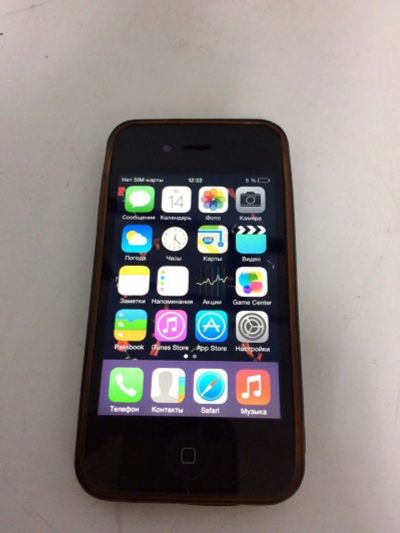 Лот: 9224771. Фото: 1. IPhone 4 32 Gb Black. Смартфоны