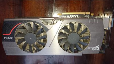 Лот: 15899910. Фото: 1. Видеокарта AMD MSI 6990 двухъядерная... Видеокарты