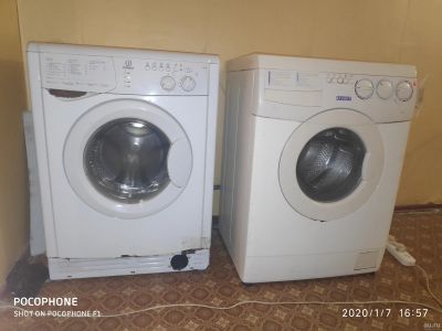 Лот: 15261887. Фото: 1. 2 стиральной машины ( indesit... Стиральные машины