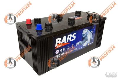 Лот: 13456690. Фото: 1. Аккумулятор BARS 190 А/Ч, Прямая... Аккумуляторы