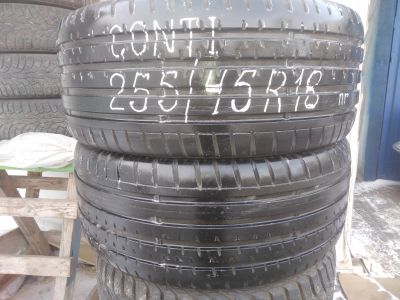 Лот: 15959523. Фото: 1. 255/45 R18 Continental пара. Шины