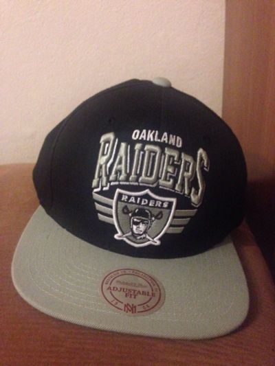 Лот: 13934570. Фото: 1. Oakland Raiders Snapback (Кепка... Головные уборы