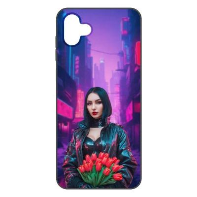 Лот: 25133665. Фото: 1. Чехол Krutoff Soft Case "Киберпанк... Чехлы, бамперы