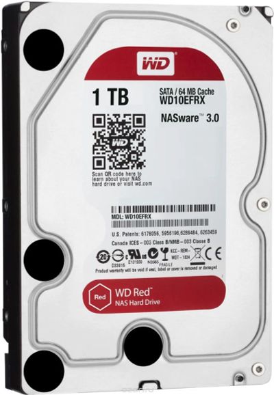 Лот: 11777852. Фото: 1. 1 ТБ Жесткий диск WD Red IntelliPower... Жёсткие диски