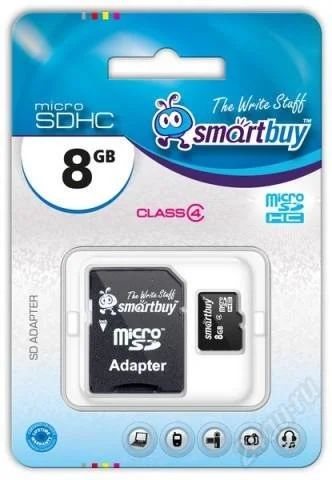 Лот: 2753665. Фото: 1. карта памяти smartbuy miсrosdhc... Карты памяти