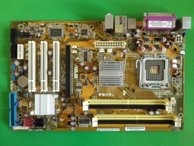 Лот: 5862891. Фото: 1. Материнская плата Asus P5KPL... Материнские платы