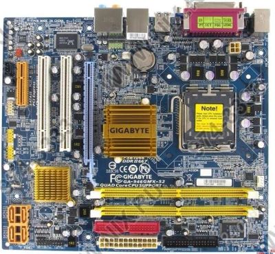 Лот: 541689. Фото: 1. Материнская плата Gigabyte GA-946GMX-S2... Материнские платы