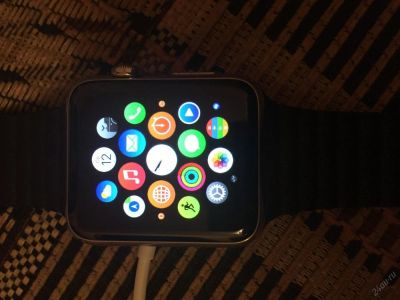 Лот: 5953158. Фото: 1. apple watch 42мм, сталь. САМОЕ... Смарт-часы, фитнес-браслеты, аксессуары